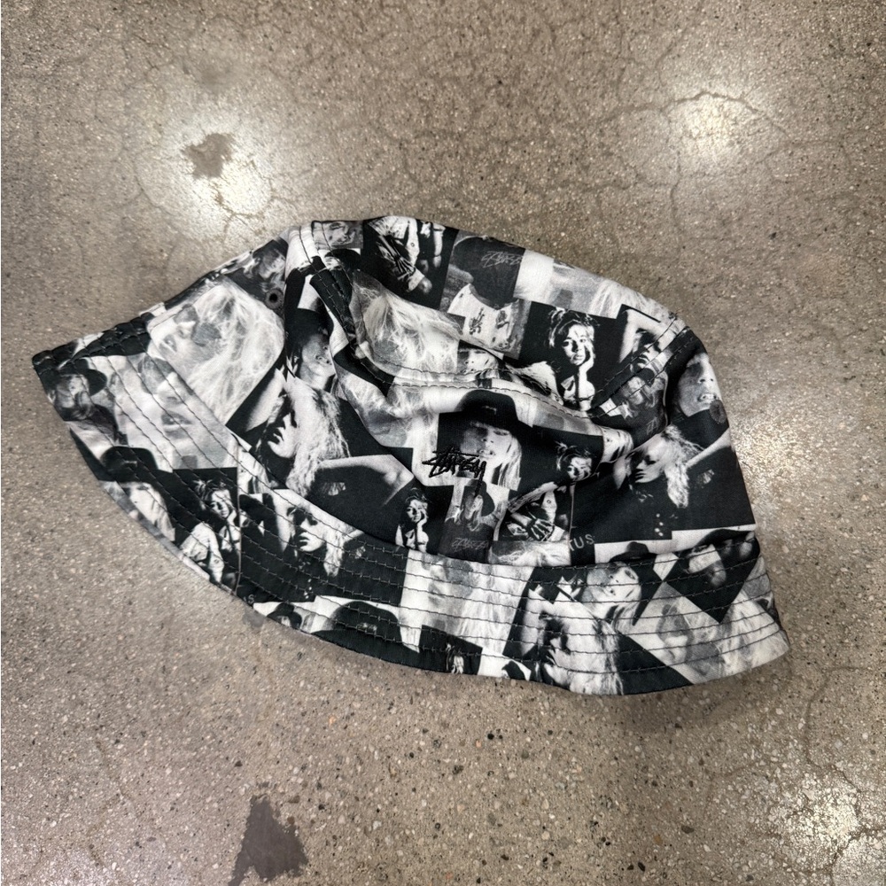 Vintage Stussy Picture Bucket Hat